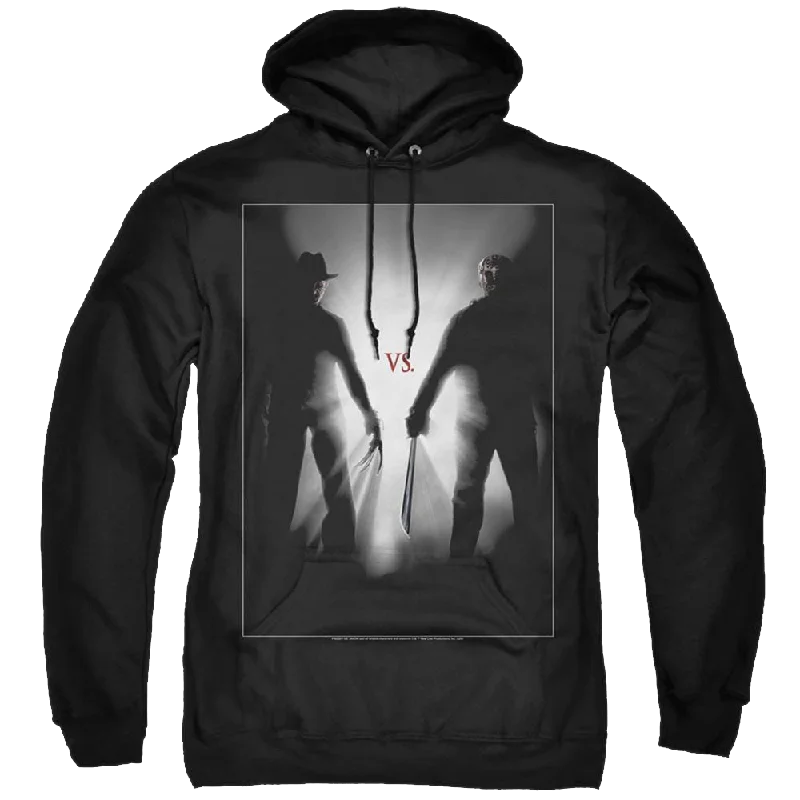 Freddy Vs Jason Silhouettes - Pullover Hoodie Chenille Soft Sweater
