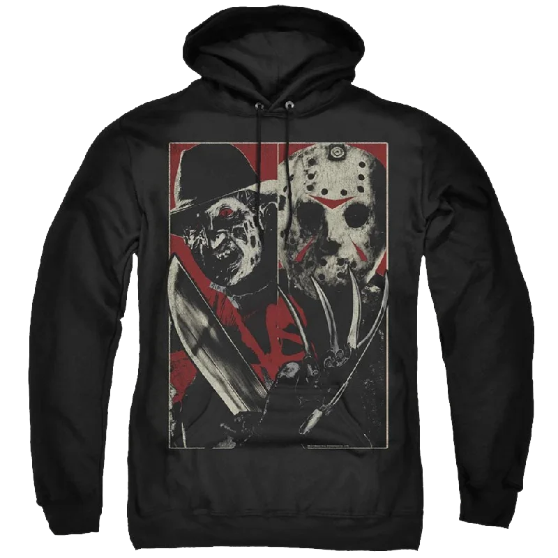 Freddy Vs Jason Vs - Pullover Hoodie Fleece Warm Pullover
