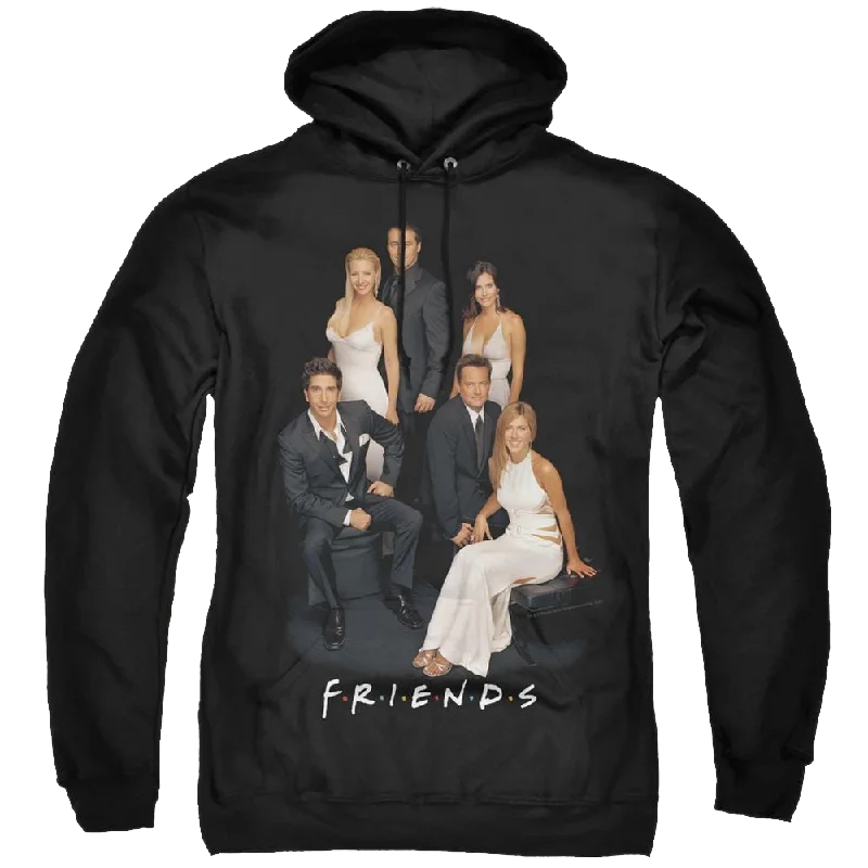 Friends Classy - Pullover Hoodie Sheath Sleeve Elegant