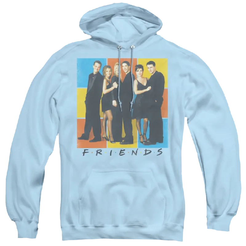 Friends Color Block Of Friends - Pullover Hoodie Puff Sleeve Stylish