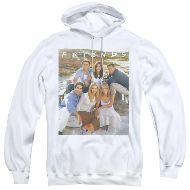Friends Lifes A Beach - Pullover Hoodie Long Bell Sleeve