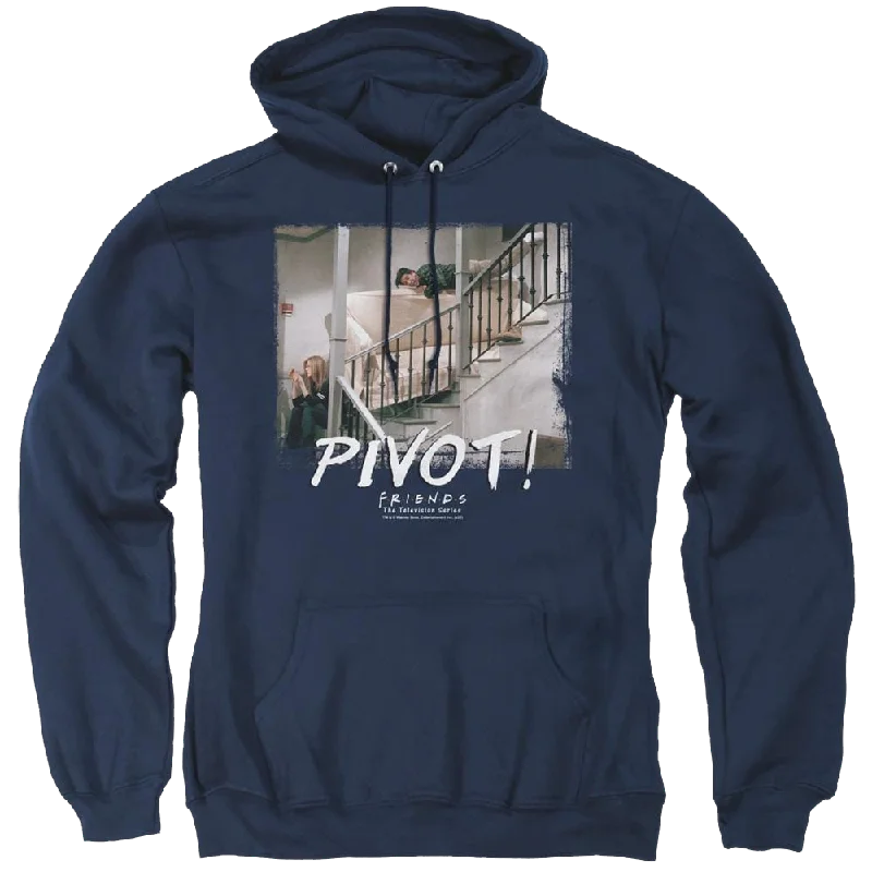 Friends Pivot - Pullover Hoodie Shirred Sleeve Feminine