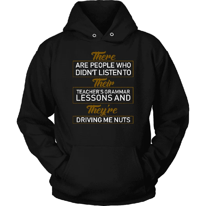 "GRAMMAR" Hoodie Hoodie with Lace Feminine Delicate