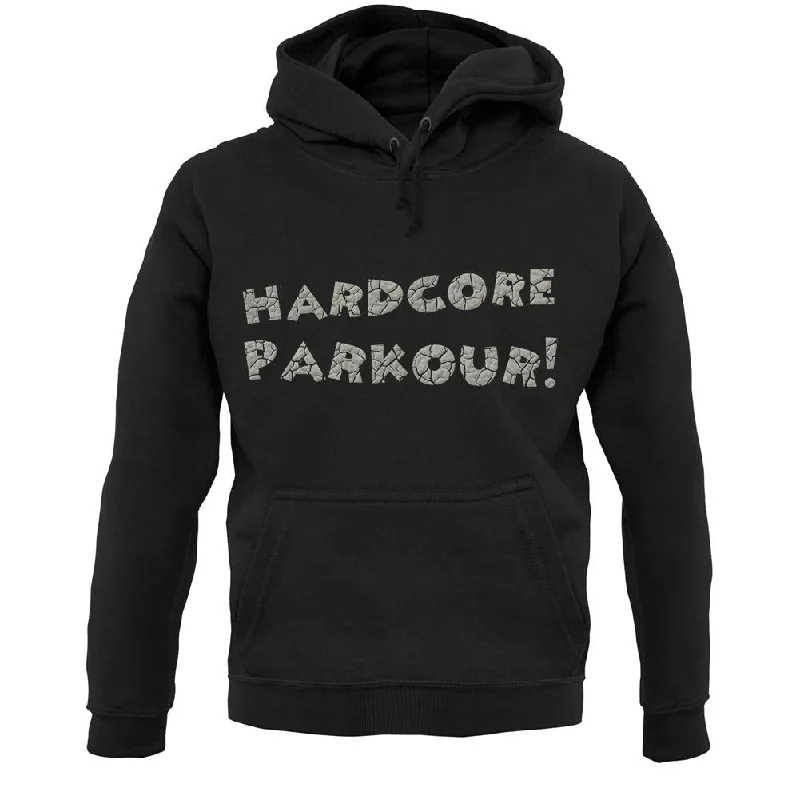 Hardcore Parkour Unisex Hoodie Hoodie Jacket Zipper Layering