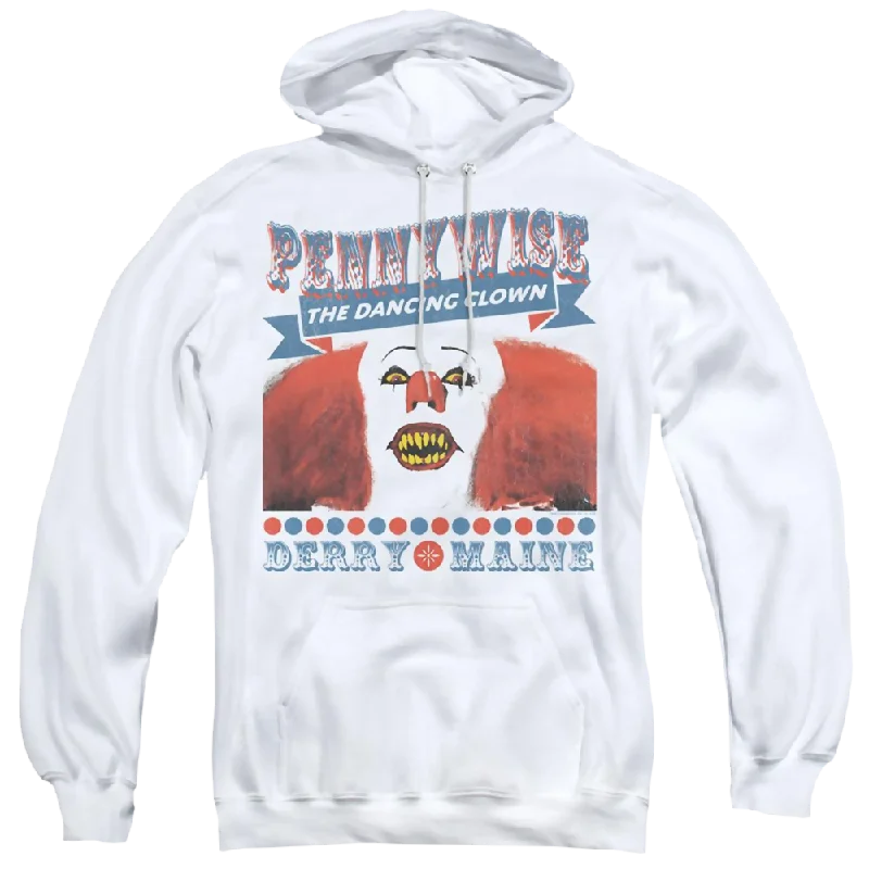 It Tv Miniseries The Dancing Clown - Pullover Hoodie Textured Knit Design