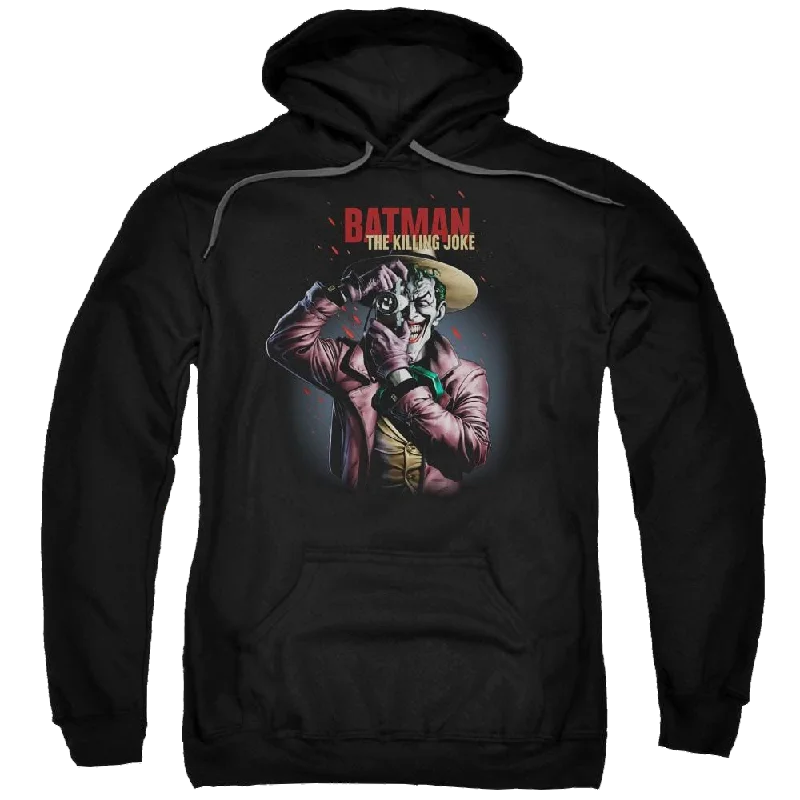 Joker, The Killing Joke Camera - Pullover Hoodie Alpaca Blend Soft