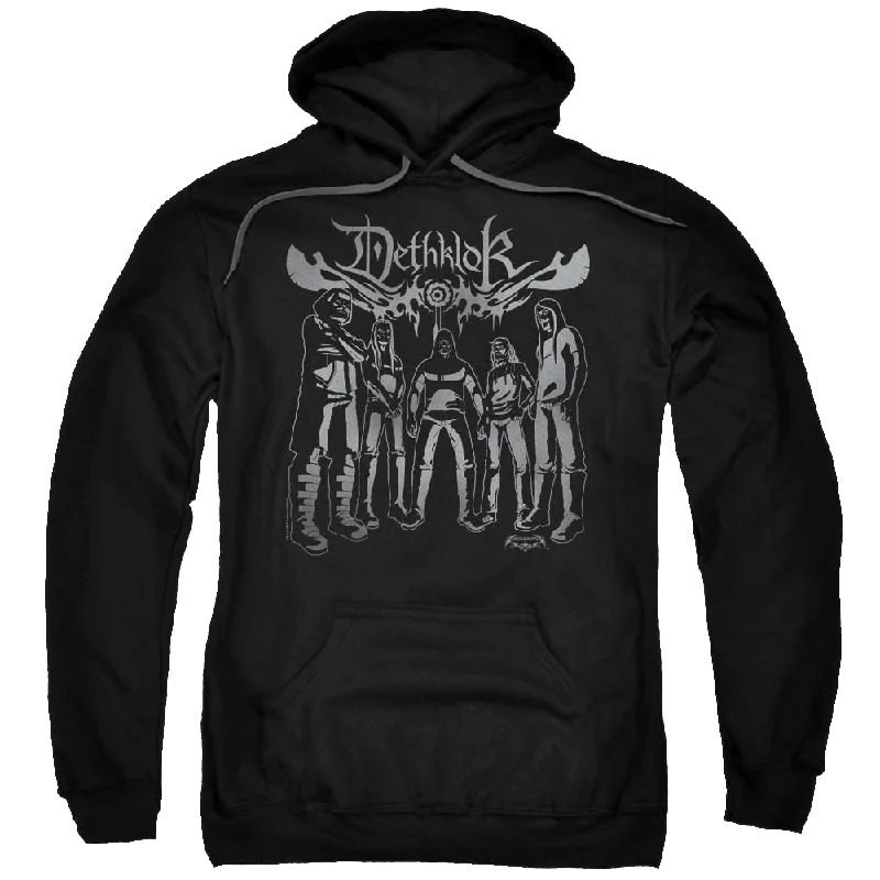 Metalocalypse Dethklok Band - Pullover Hoodie Bell Sleeve Stylish