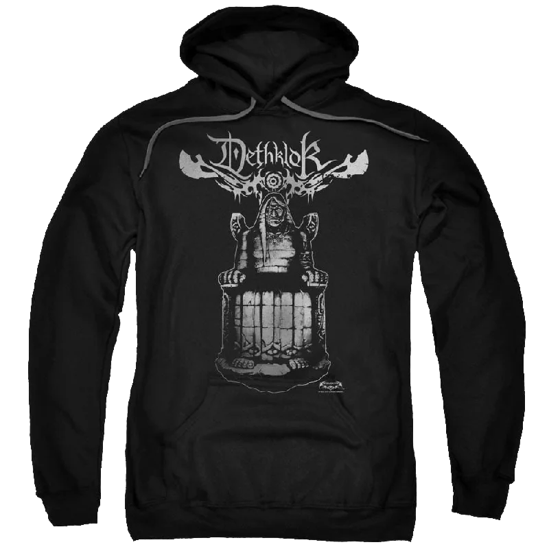 Metalocalypse Statue - Pullover Hoodie Batwing Sleeve Top
