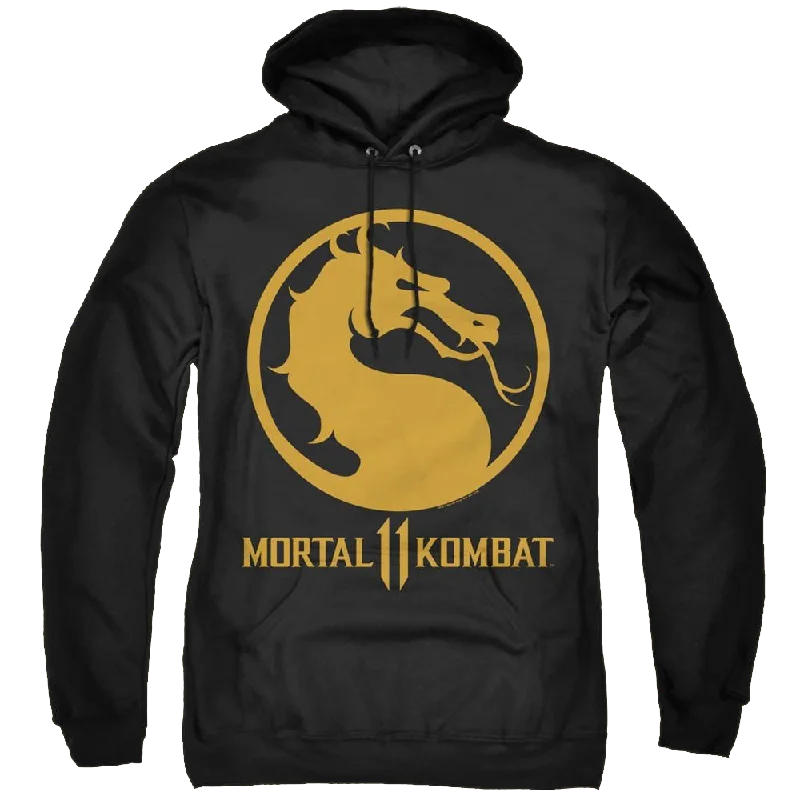 Mortal Kombat Dragon Logo - Pullover Hoodie Soft Wool Sweater