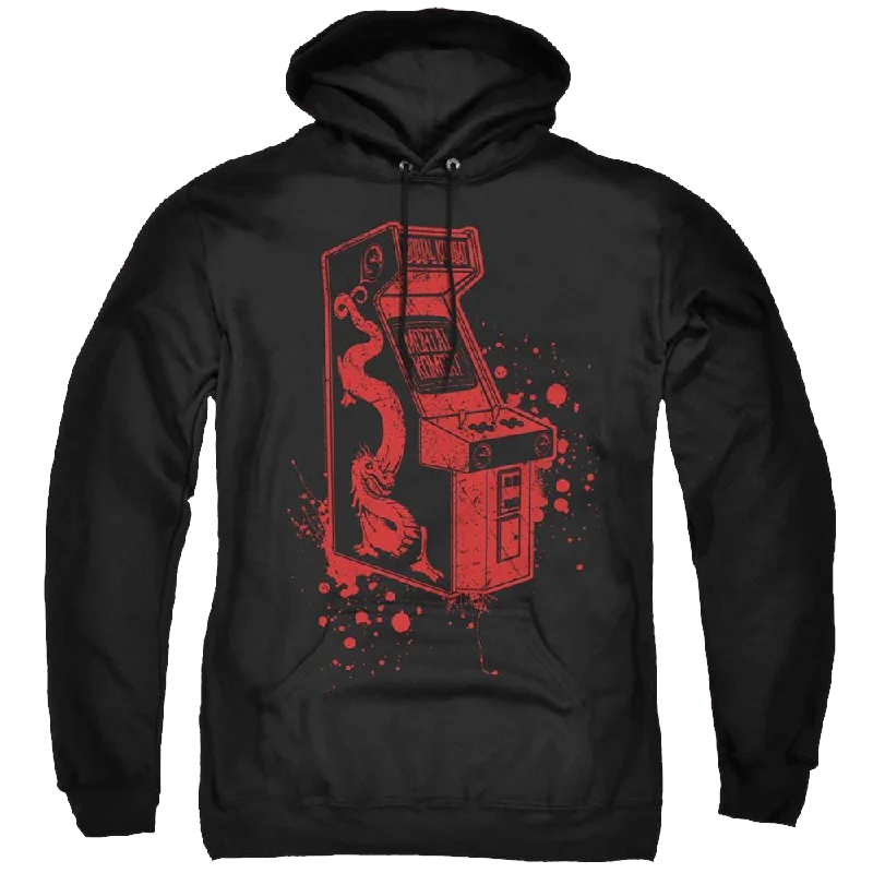 Mortal Kombat Insert Coin - Pullover Hoodie Lapel Neck Sweater