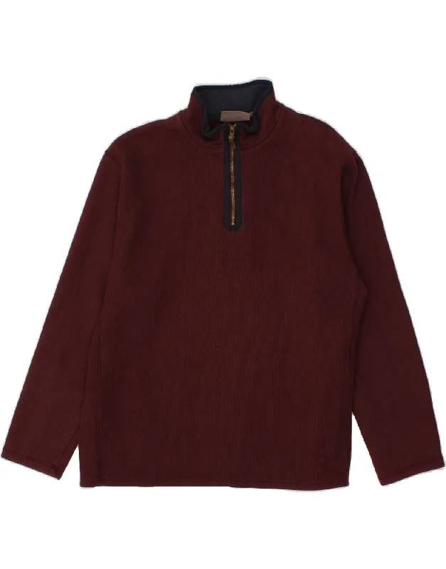 MOUNTAIN WAREHOUSE Womens Zip Neck Sweatshirt Jumper UK 22 3XL Burgundy Hoodie with Color Block Contrast Stylish MOUNTAIN WAREHOUSE Womens Zip Neck Sweatshirt Jumper UK 22 3XL Burgundy Hoodie with Color Block Contrast Stylish