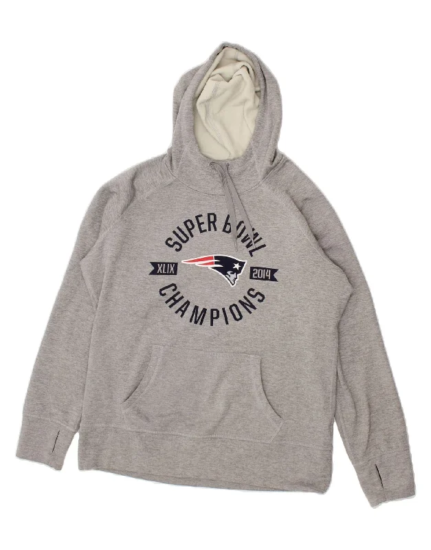 NIKE Mens Therma-Fit Graphic Hoodie Jumper Large Grey Polyester Hooded Sweatshirt Casual Wear Street Style NIKE Mens Therma-Fit Graphic Hoodie Jumper Large Grey Polyester Hooded Sweatshirt Casual Wear Street Style