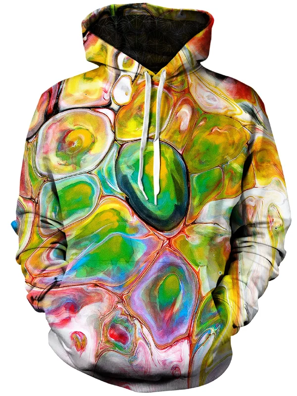 November Marble Paints 3 Unisex Hoodie Hoodie with Slim Fit Tailored Modern
