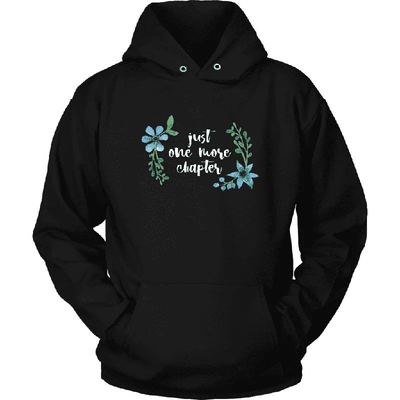 "One more" Hoodie Hoodie with Toggle Buttons Decorative Unique