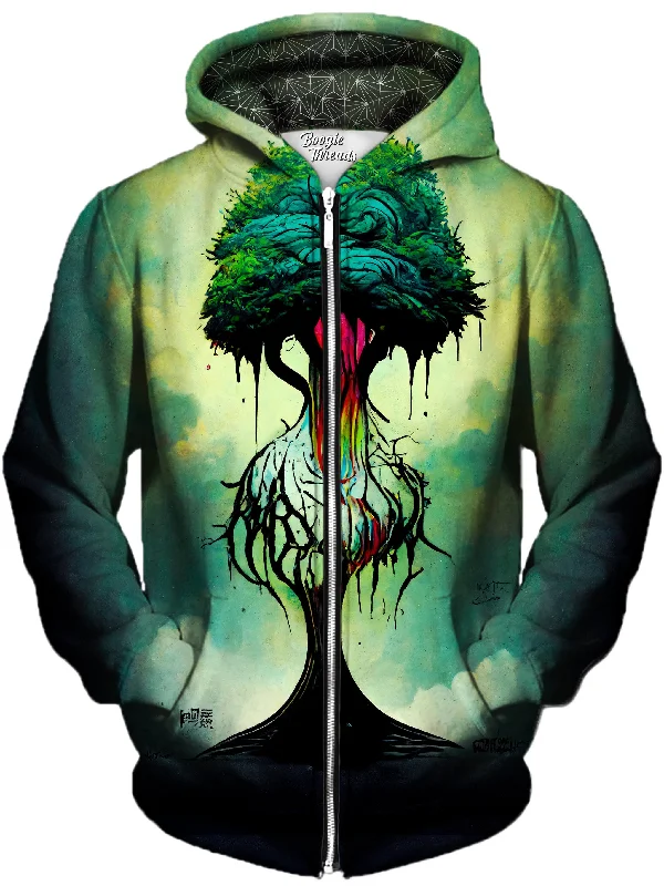 Repulsive Nobody Unisex Zip-Up Hoodie Hoodie with Half-Zip Sporty Casual
