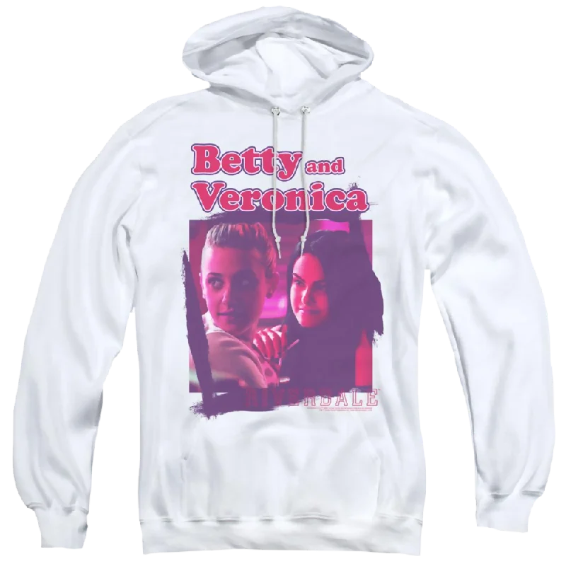 Riverdale Betty And Veronica - Pullover Hoodie Flutter Sleeve Feminine