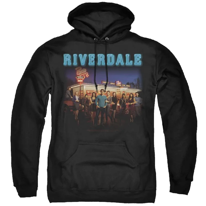 Riverdale Up At Pops - Pullover Hoodie Leg Sleeve Comfort