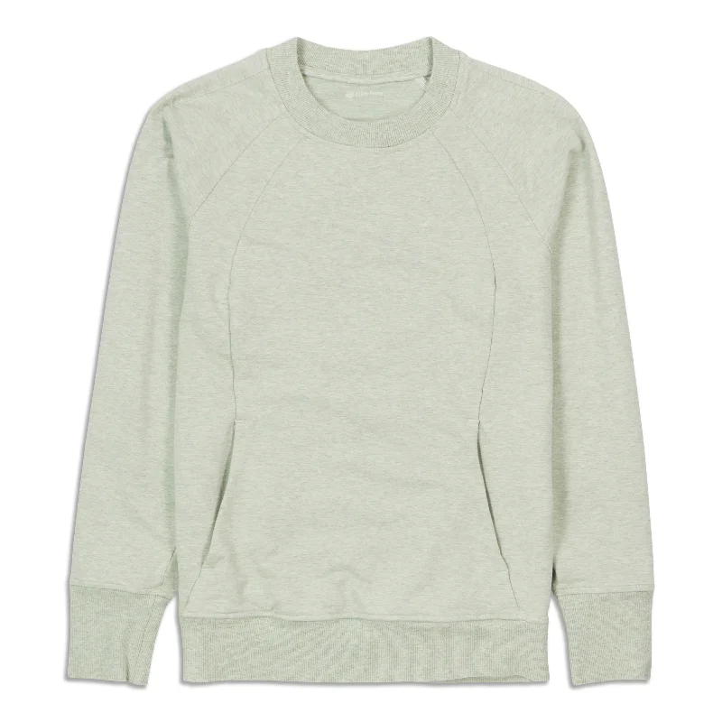 Scuba Crewneck Sweatshirt - Resale Hoodie Crop Top Short Trendy