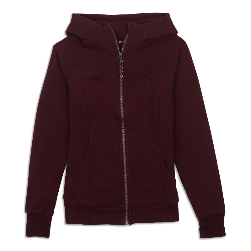 Scuba Hoodie - Resale Hoodie with Hem Contrast Bold Stylish
