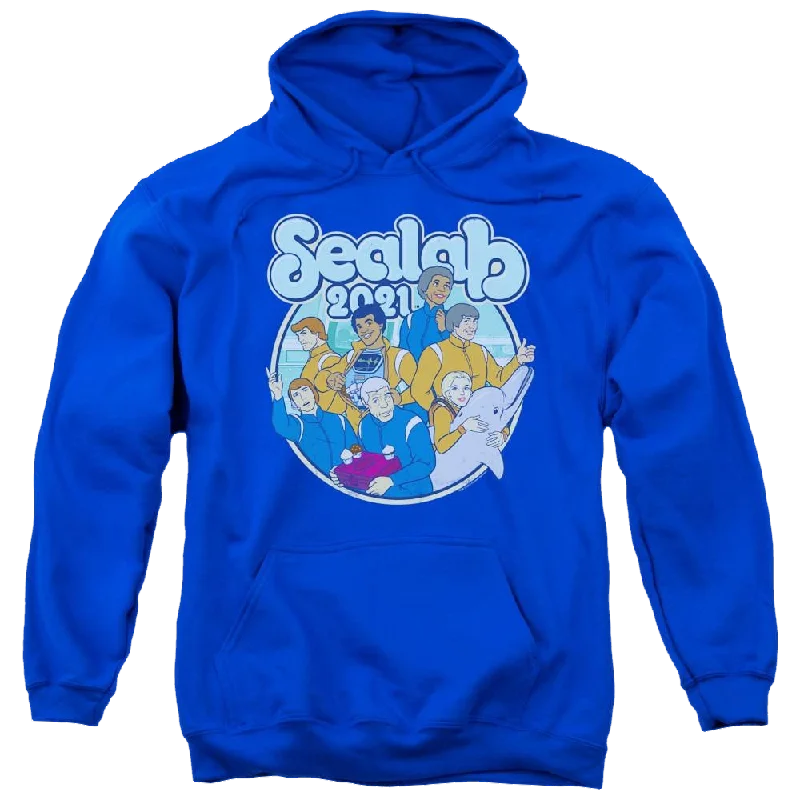 Sealab 2021 Gangs All Here - Pullover Hoodie Boyleg Sleeve Pullover