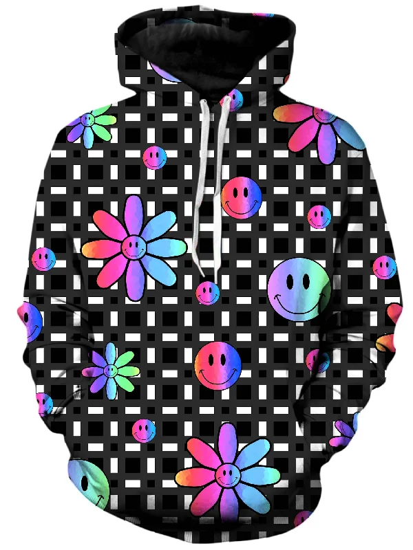Smiles All Around Unisex Hoodie Hoodie with V-Neck Classic Versatile