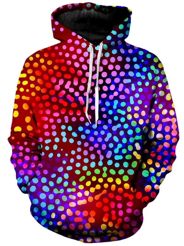 Solar Dots Unisex Hoodie Hoodie with Snap Buttons Easy Quick