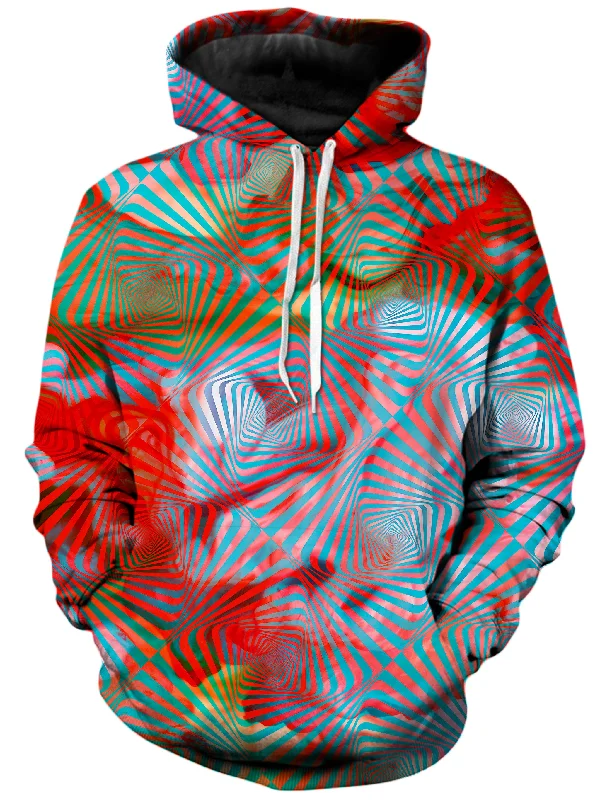 Solstice Unisex Hoodie Hoodie with Back Slit Movement Comfort