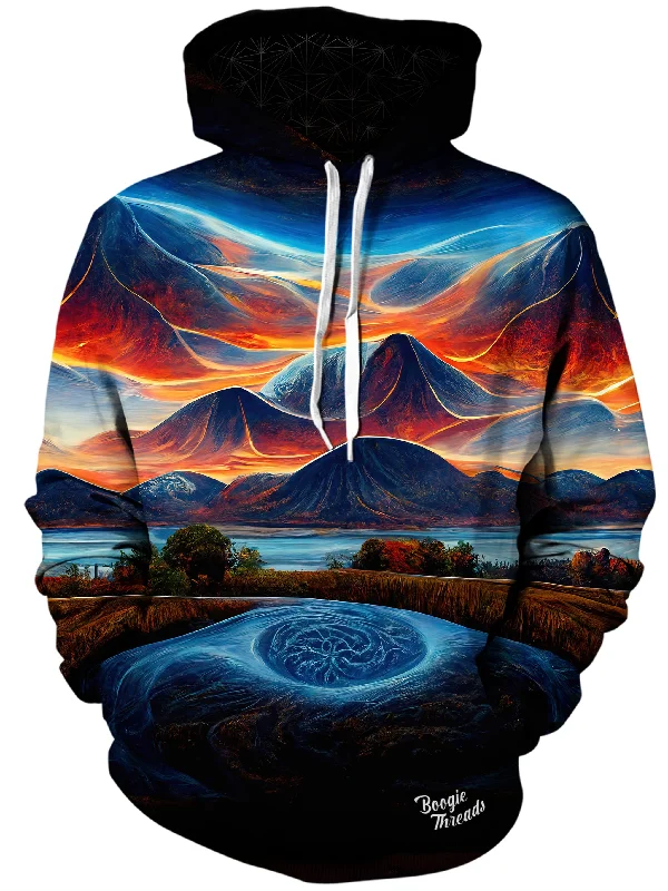 Spectacular Breath Unisex Hoodie Hoodie Dress Longline Feminine