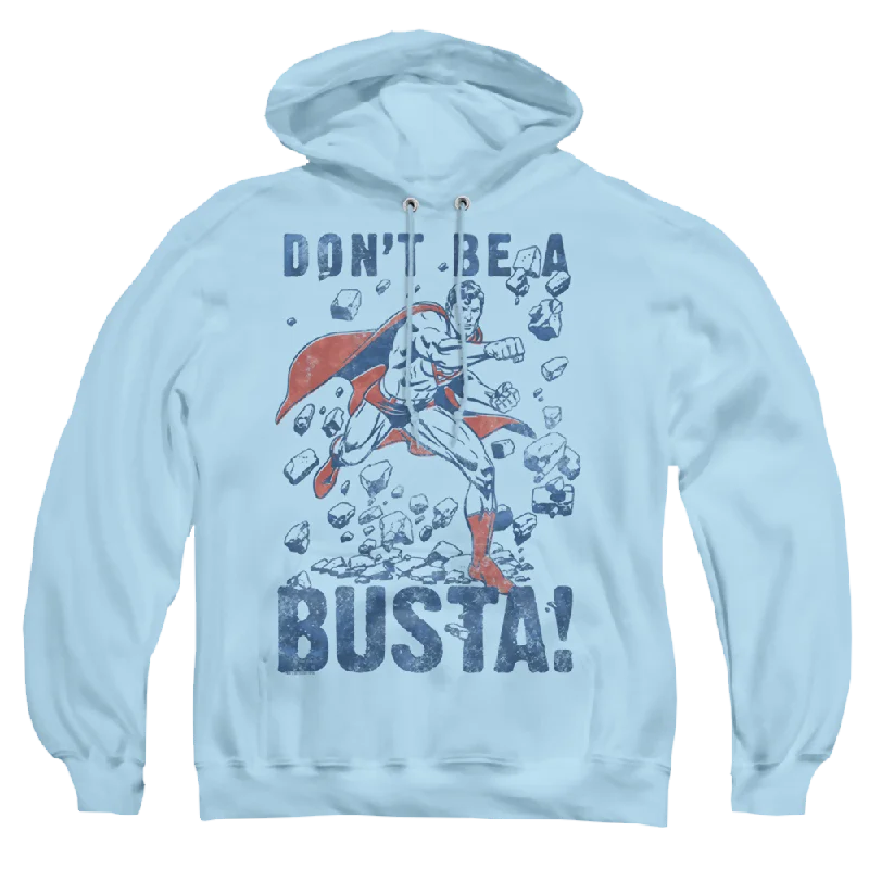 Superman Busta - Pullover Hoodie Turtleneck Warm Pullover