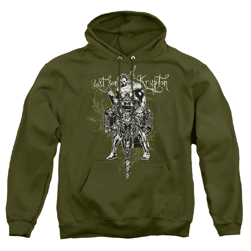 Superman Last Son Gothic - Pullover Hoodie Turtleneck Warm Pullover
