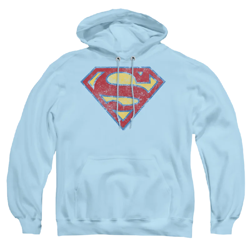 Superman Super S - Pullover Hoodie Soft Wool Sweater