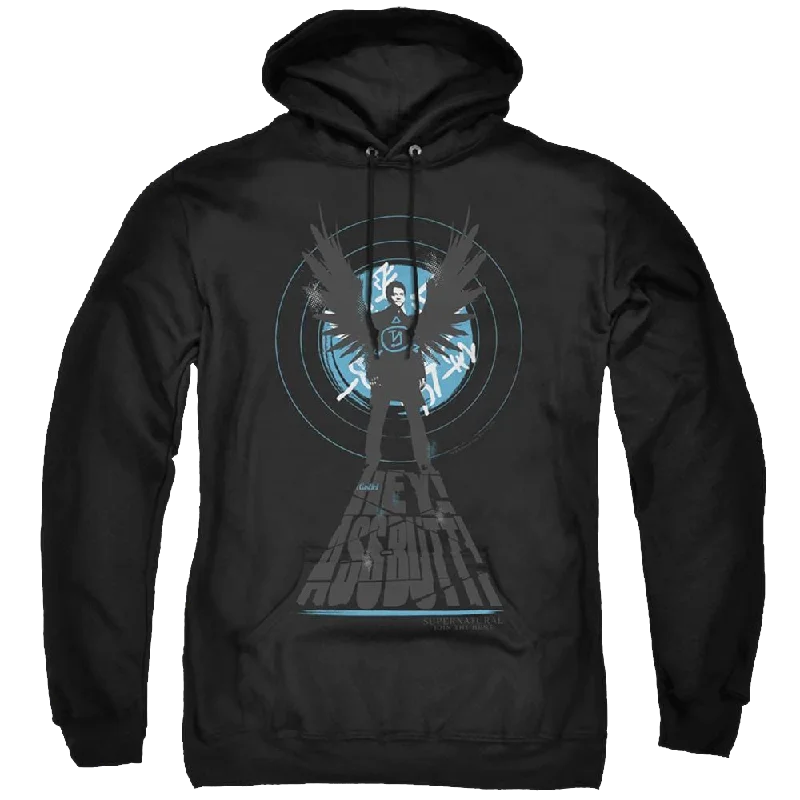 Supernatural Hey Ass Butt - Pullover Hoodie Thick Cable Knit