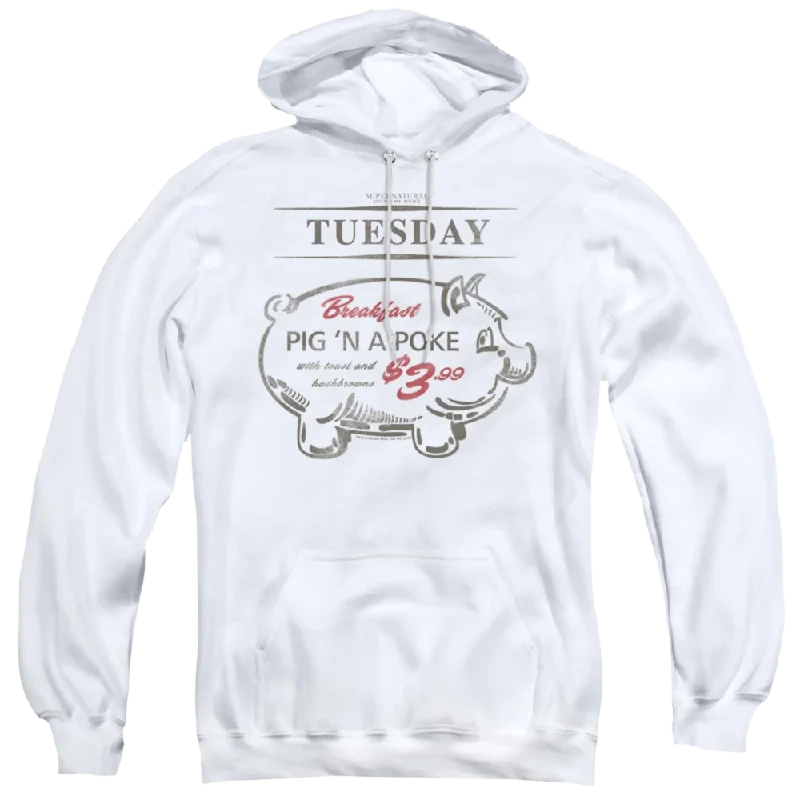 Supernatural Pig N Poke - Pullover Hoodie Angora Wool Cozy