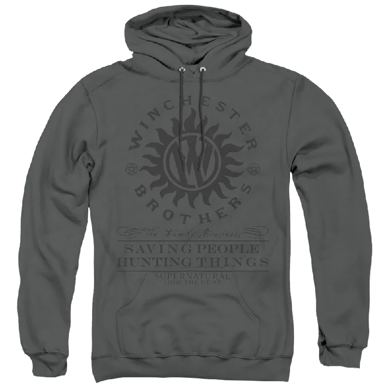 Supernatural Winchester Anti Possession - Pullover Hoodie Alpaca Blend Soft