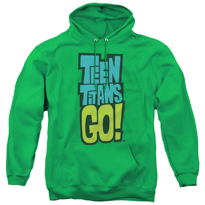 Teen Titans Go! Logo - Pullover Hoodie Solo Sleeve Pullover