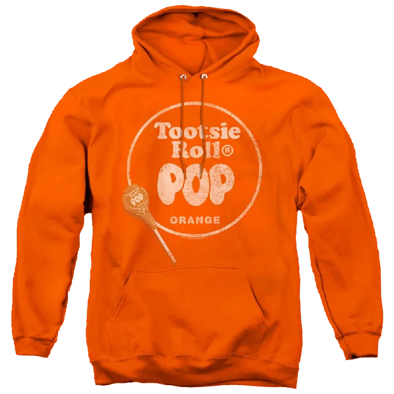Tootsie Pop Pop Logo - Pullover Hoodie Spaghetti Sleeve Top