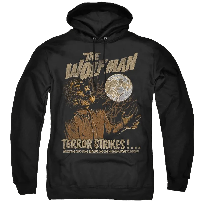 Universal Monsters Terror Strikes - Pullover Hoodie Puff Sleeve Stylish