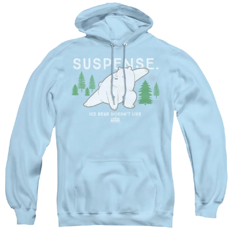We Bare Bears Suspense - Pullover Hoodie Lantern Sleeve Elegant