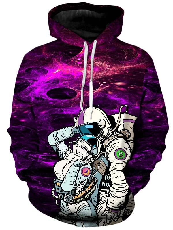 We Landed Unisex Hoodie Hoodie with Longline Fit Extended Stylish