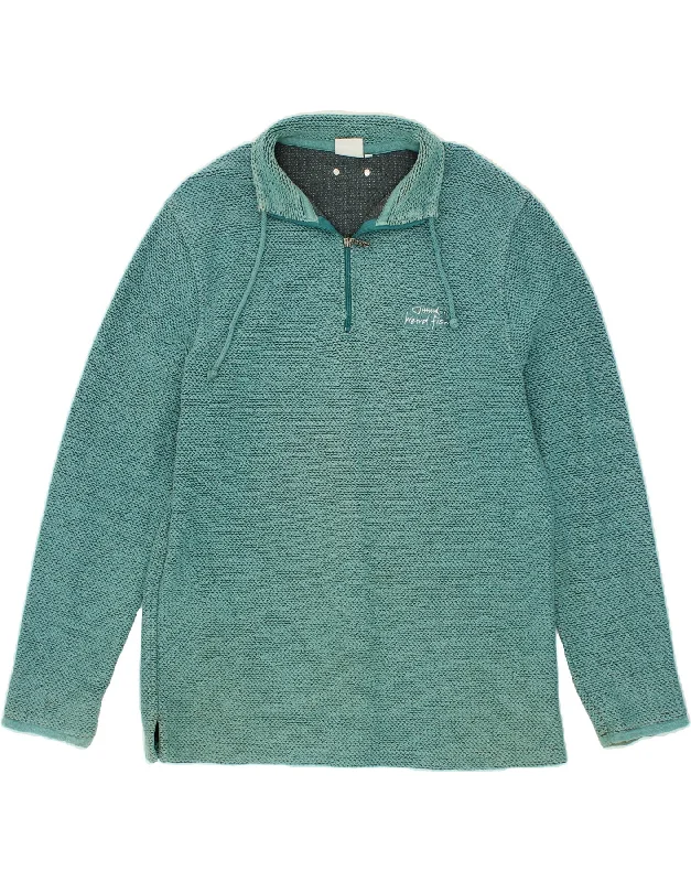 WEIRD FISH Mens Zip Neck Sweatshirt Jumper 2XL Green Cotton Hoodie Sweatshirt Pullover WEIRD FISH Mens Zip Neck Sweatshirt Jumper 2XL Green Cotton Hoodie Sweatshirt Pullover