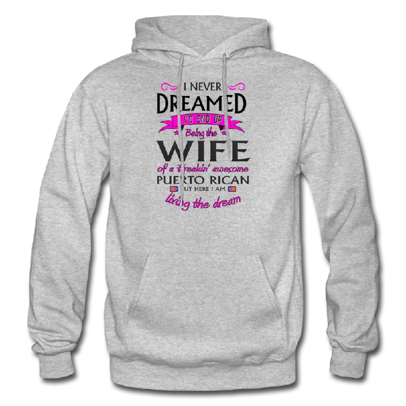 WIFE of Awesome PR HD Pullover Hoodie Halter Neck Top
