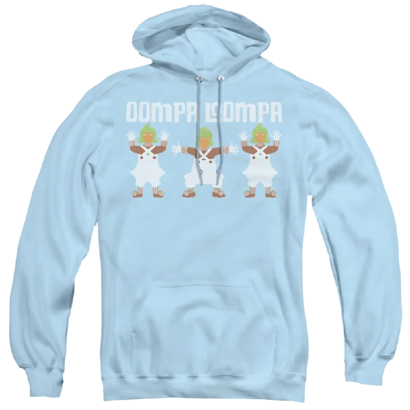Willy Wonka And The Chocolate Factory Oompa Loompa - Pullover Hoodie Angora Wool Cozy Willy Wonka And The Chocolate Factory Oompa Loompa - Pullover Hoodie Angora Wool Cozy