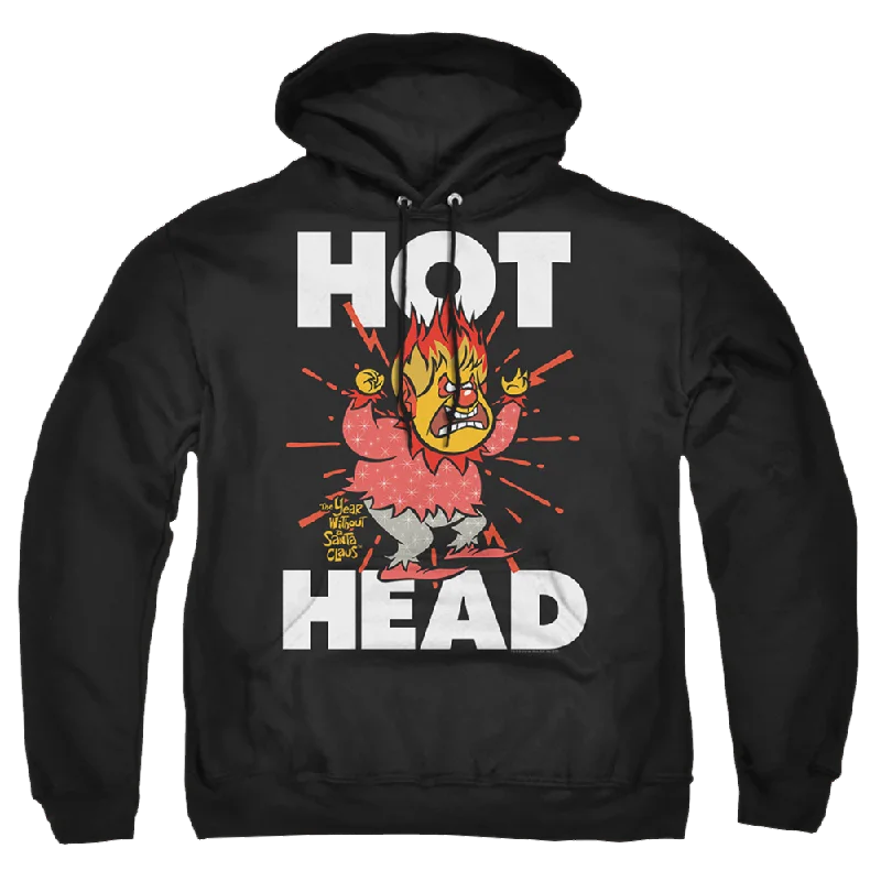 Year Without A Santa Claus, The Hot Head - Pullover Hoodie Zipper Front Cardigan