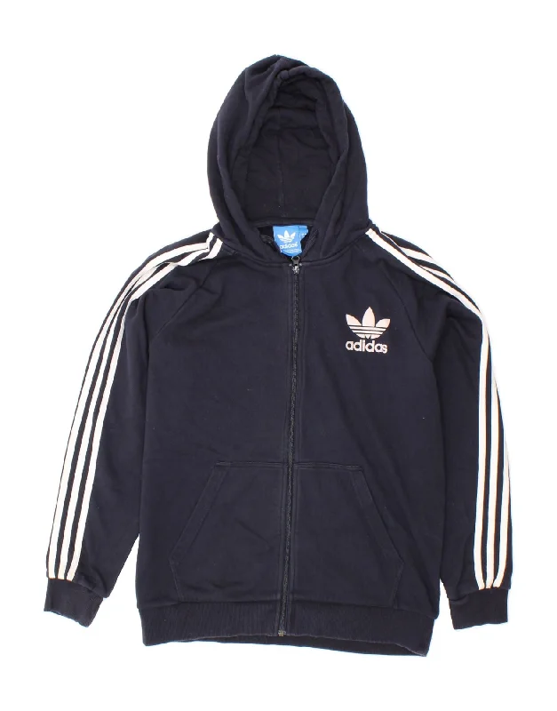 ADIDAS Mens Zip Hoodie Sweater Large Navy Blue Cotton Handmade Hand-knitted Hand-woven ADIDAS Mens Zip Hoodie Sweater Large Navy Blue Cotton Handmade Hand-knitted Hand-woven