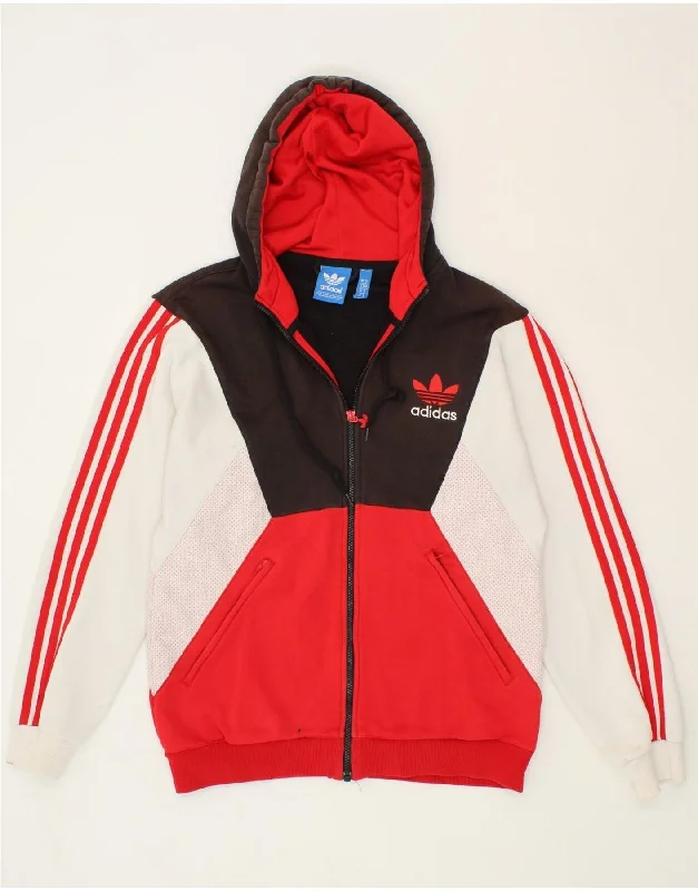 ADIDAS Mens Zip Hoodie Sweater Medium Multicoloured Colourblock Cotton Wool Fabric Cashmere Fabric Tweed Fabric ADIDAS Mens Zip Hoodie Sweater Medium Multicoloured Colourblock Cotton Wool Fabric Cashmere Fabric Tweed Fabric