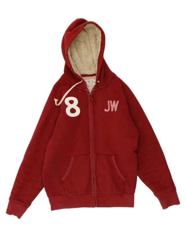 JACK WILLS Mens Graphic Zip Hoodie Sweater Large Burgundy Cotton Faux Fur Fabric Real Fur Fabric Shearling Fabric JACK WILLS Mens Graphic Zip Hoodie Sweater Large Burgundy Cotton Faux Fur Fabric Real Fur Fabric Shearling Fabric