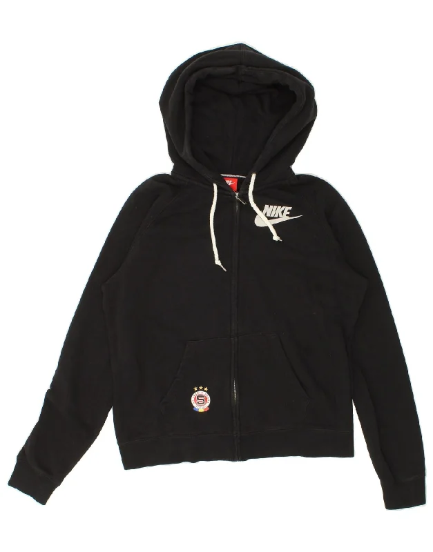 NIKE Womens Graphic Zip Hoodie Sweater UK 16 Large Black Cotton Chenille Fabric Brocade Fabric Lace Fabric NIKE Womens Graphic Zip Hoodie Sweater UK 16 Large Black Cotton Chenille Fabric Brocade Fabric Lace Fabric