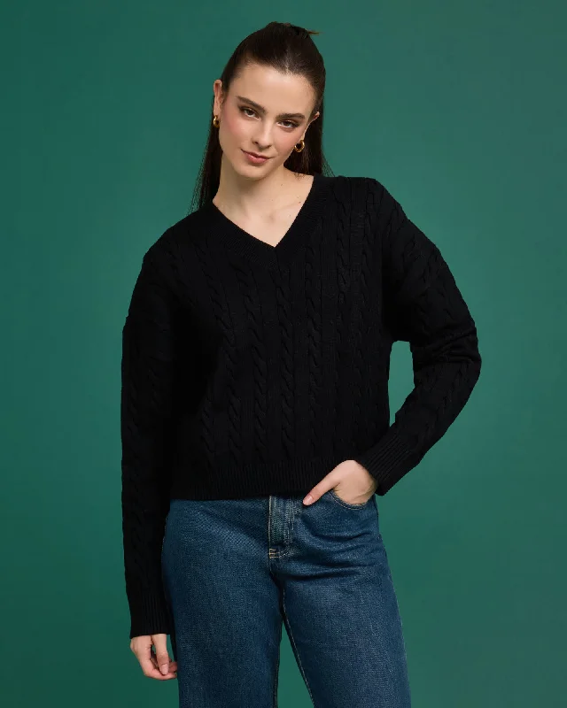 Women's Baseline Chunky Sweater Neon Metallic Matte