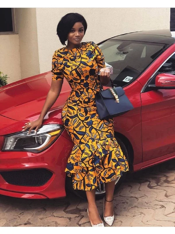 Ankara Womens Clothing| Asymmetrical Long Dress| Three Tier Silhouette Gown| Fishtail Long Dress| Wedding Guest Dress| Dashiki| Kitenge Tunics Exclusive limited Ankara Womens Clothing| Asymmetrical Long Dress| Three Tier Silhouette Gown| Fishtail Long Dress| Wedding Guest Dress| Dashiki| Kitenge Tunics Exclusive limited
