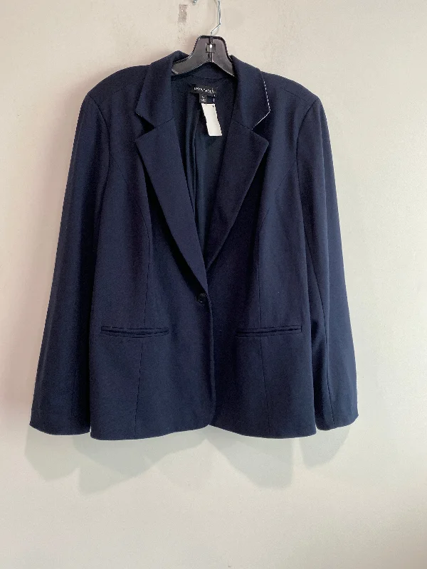 Blazer By 41 Hawthorn In Navy, Size: 2x Women's Premium Blazer